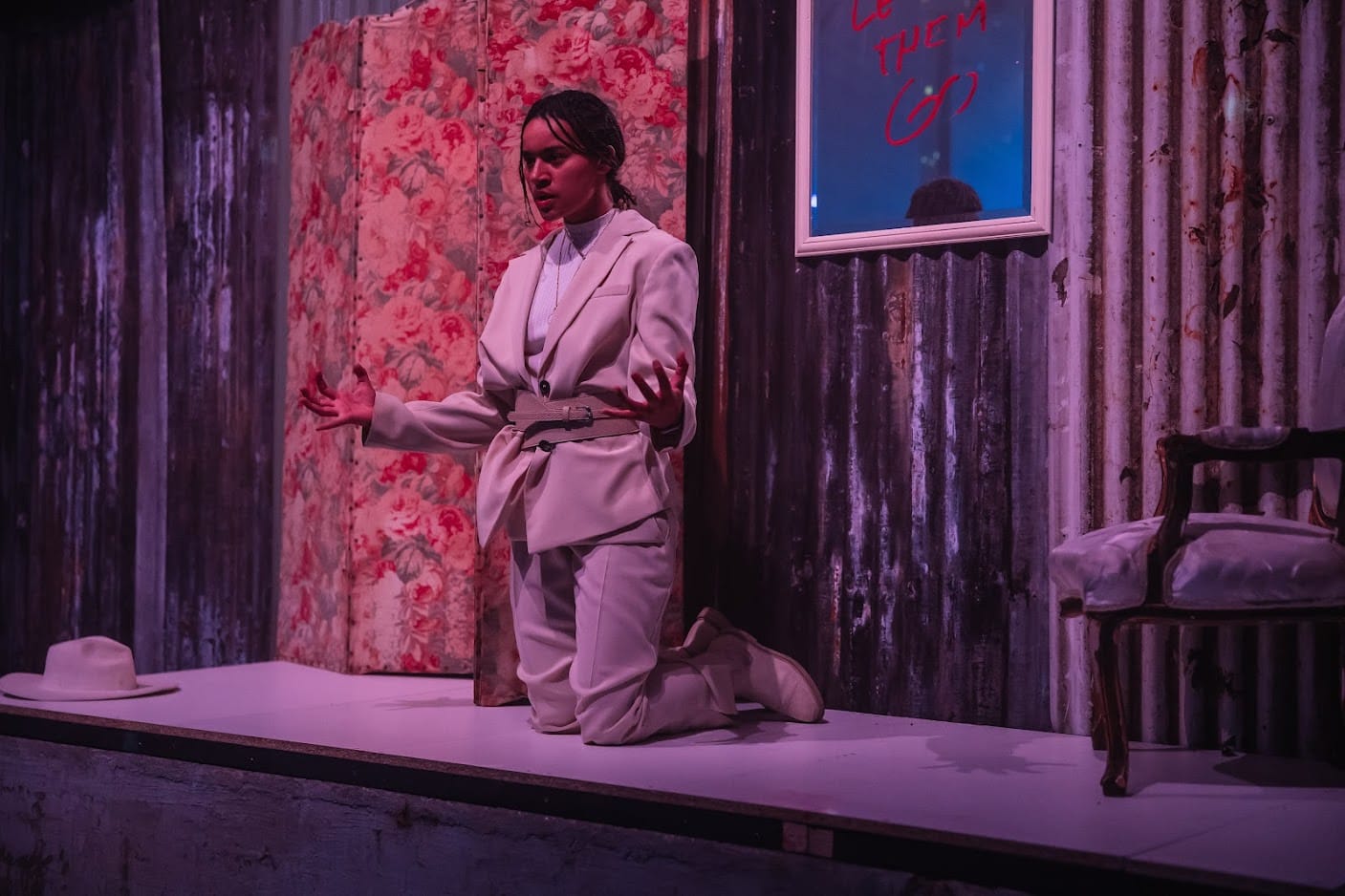 De drie wijzers van de klok.